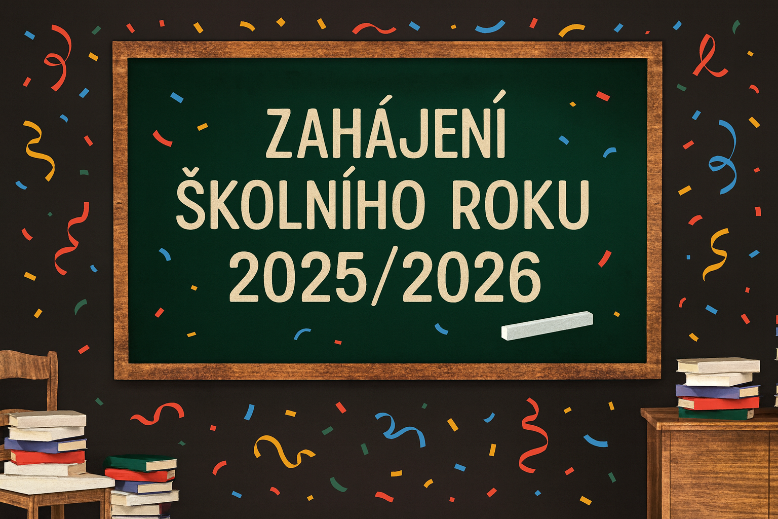 Zahájení školního roku 2025-2026 pro všechny třídy Zahájení školního roku 2025-2026 pro všechny třídy